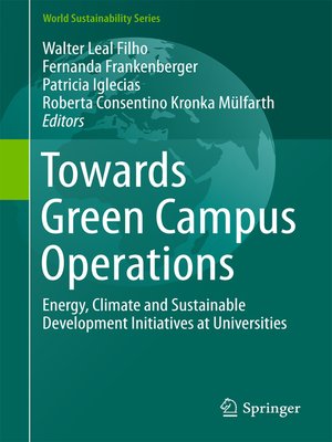 cover image of Towards Green Campus Operations